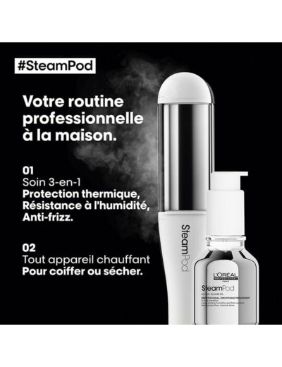 Soin lissant professionnel 3-en-1 SteamPod