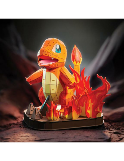 POKEMON SALAMÈCHE - PUZZLE 4D BUILD