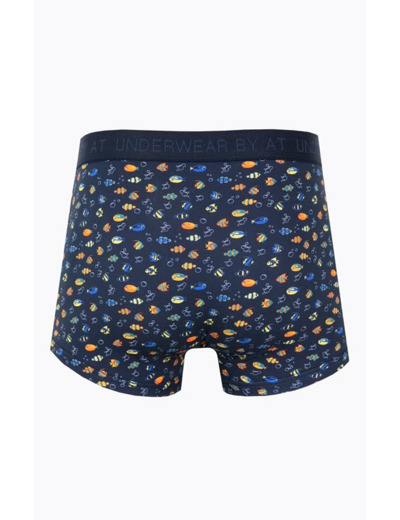 Boxer imprimé fish