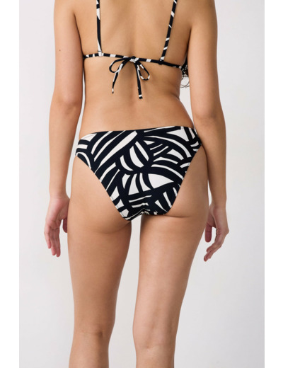 Culotte bikini bas de maillot imprimé