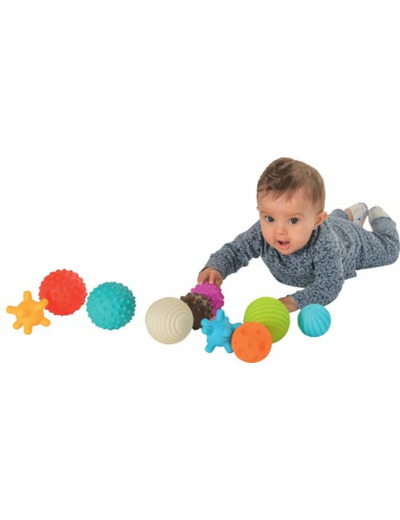BALLES SENSORIELLES EN SAC