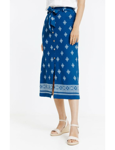 Jupe longue imprimée