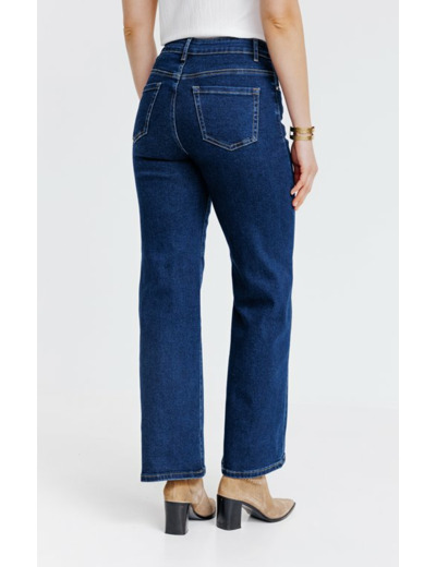 Pantalon denim coupe large