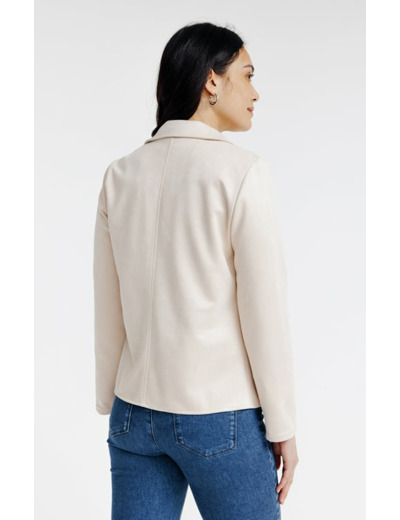 Perfecto non doublé en suédine