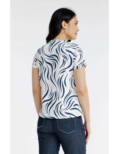 Tee-shirt imprimé manches courtes
