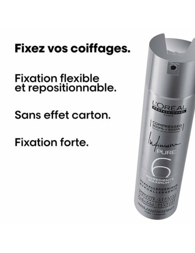 Laque Infinium Pure fixation forte 300ml