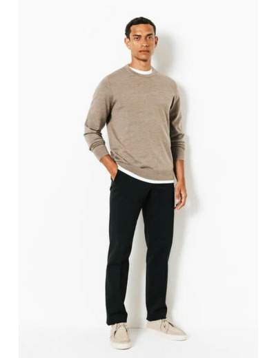 Pantalon chino straight - Noir