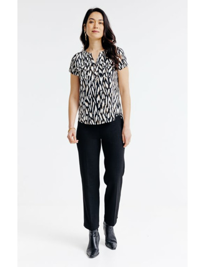 Tee-shirt imprimé manches courtes