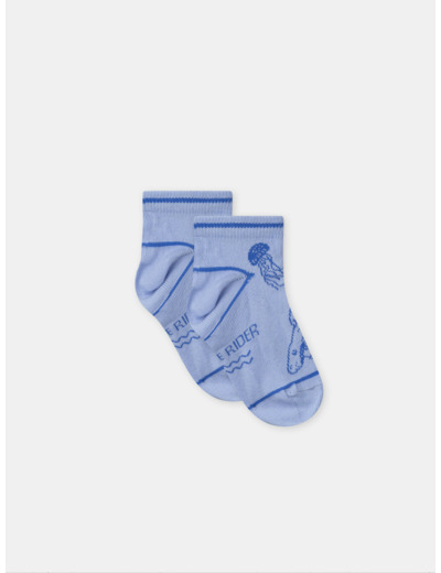 Chaussettes jacquard requins