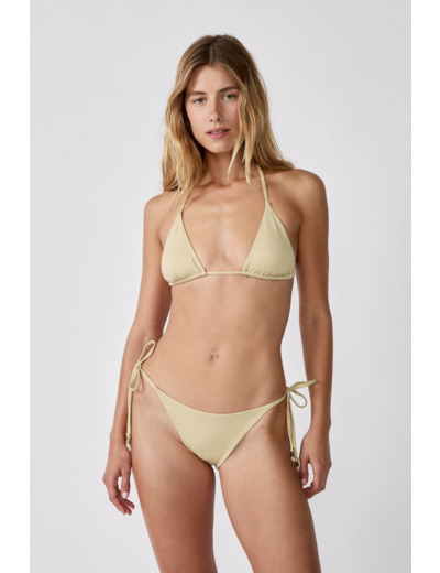 Triangle sans armatures haut de maillot pailleté,Triangle sans armatures haut de maillot pailleté;${refinementColor}