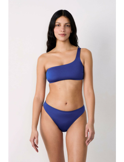 Brassière asymétrique haut de maillot de bain
