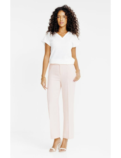 Pantalon de tailleur coupe large