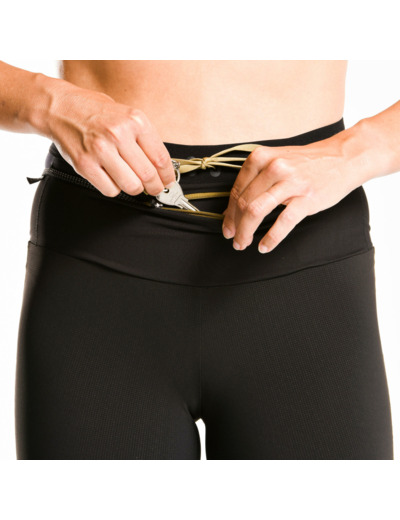 CUISSARD DE TRAIL RUNNING EMBOSS FEMME NOIR BRONZE