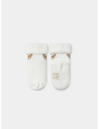 Lot de deux paires de chaussettes de naissance