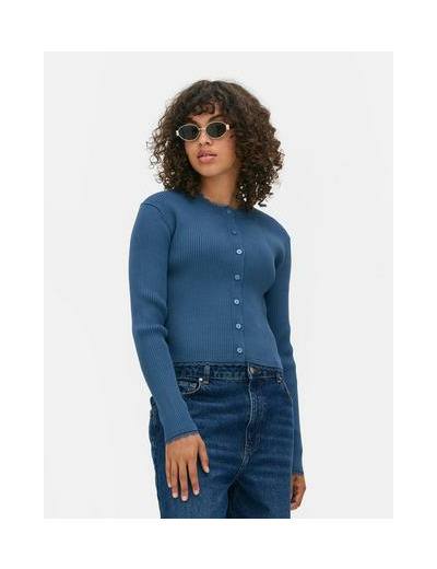 Gilet à finitions en dentelle