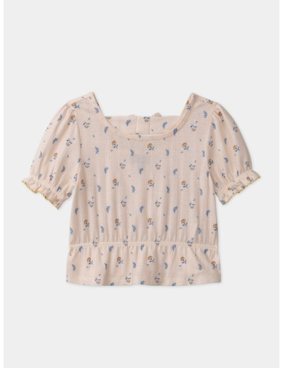 T-shirt à fleurs