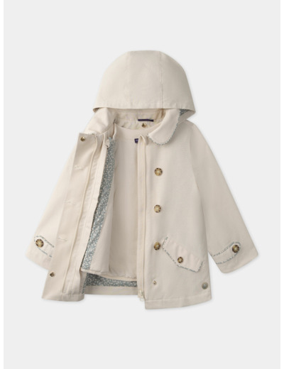 Trench beige 2 en 1