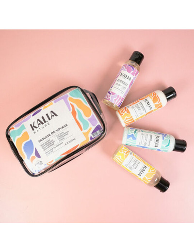 Trousse de voyage cheveux texturés