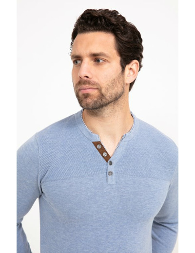 Pull Uni Col Tunisien