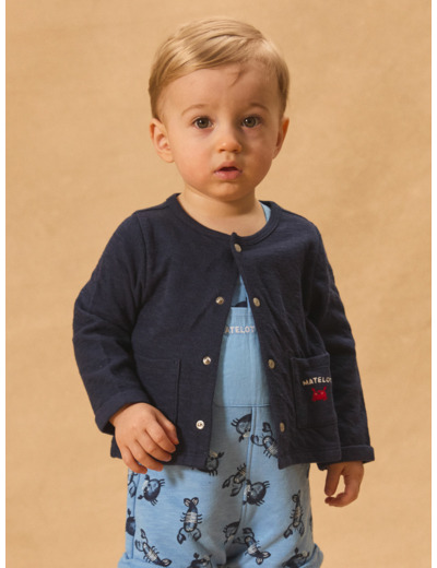 Cardigan en tubique