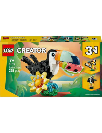 ANIMAUX SAUVAGES : LE TOUCAN TROPICAL LEGO® CREATOR 31173
