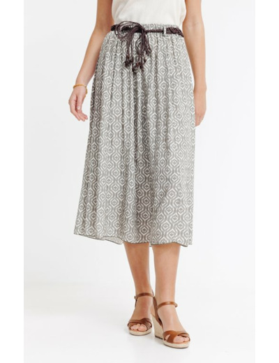 Jupe longue viscose ECOVERO