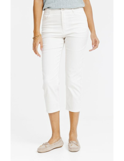 Corsaire rayé coupe mi-mollet