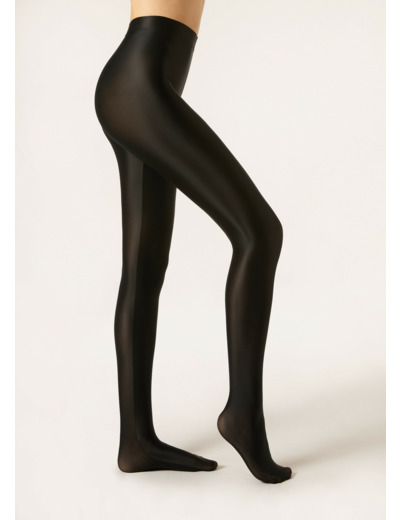 Collant en satin