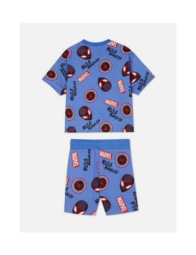 1,5–8 ans | Ensemble t-shirt et short MARVEL Spider-Man Miles Morales