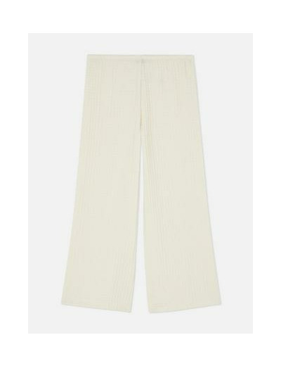 7-15 ans | Pantalon large froncé et texturé