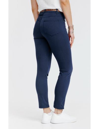 Pantalon détail zip et ceinture