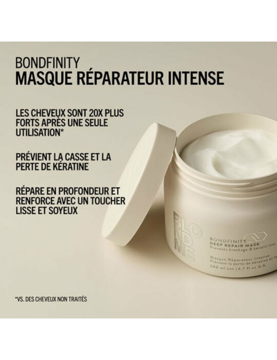 Masque réparateur intense Blondme Bondfinity