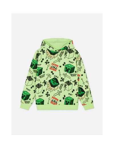 Sweat à capuche graphique Minecraft