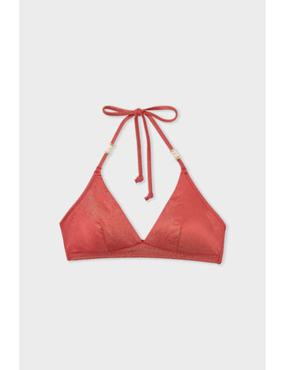 Triangle haut de maillot pailleté