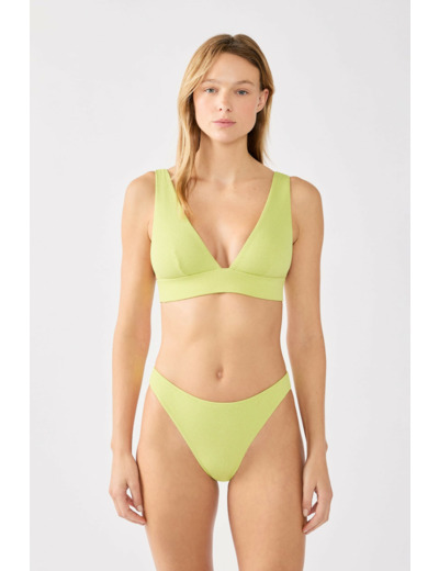 Culotte bikini bas de maillot brillante,Culotte bikini bas de maillot brillante;${refinementColor}