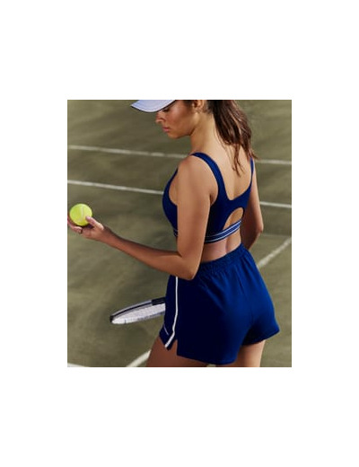 Brassière de sport en microfibre