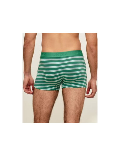 Boxer en coton à rayures