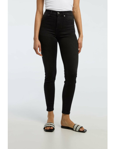 Jeans skinny taille haute