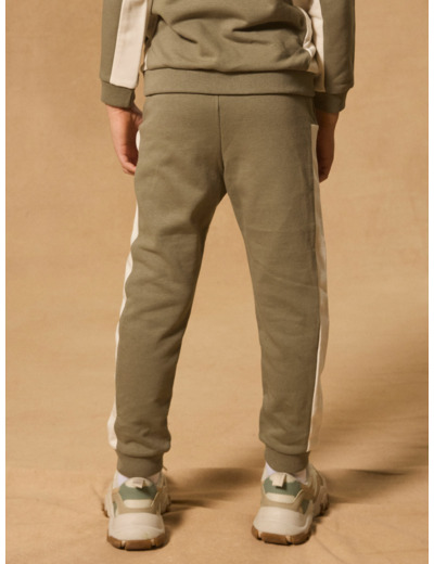 Jogging Kaki et Blanc