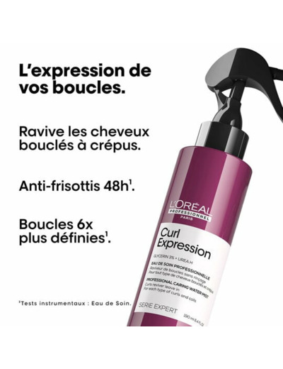 Eau de soin Curl Expression - Raviveur de boucles