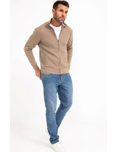 Gilet col montant uni Grillo