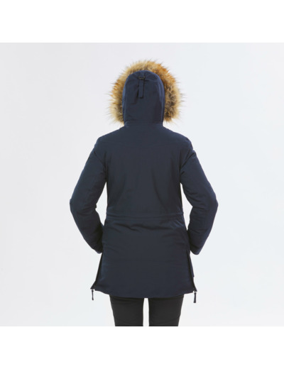 Parka de randonnée -20°C imperméable femme, NH900 bleu