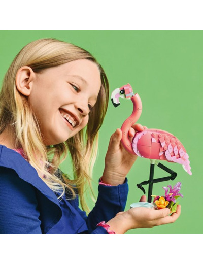 ANIMAUX SAUVAGES : LE FLAMANT ROSE LEGO® CREATOR 31170