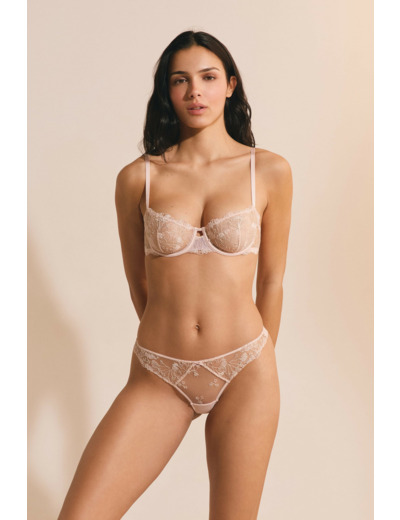 Soutien-gorge N.9 - Balconnet en broderie,Soutien-gorge N.9 - Balconnet en broderie;${refinementColor}