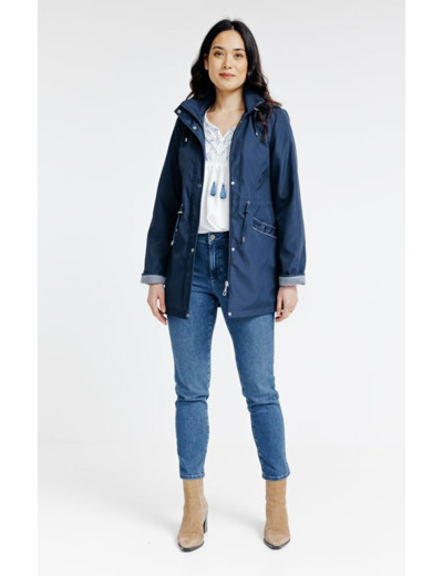 Imperméable à capuche