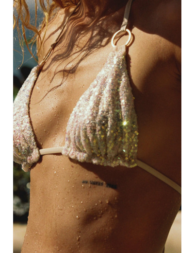 Bikinitop triangulaire