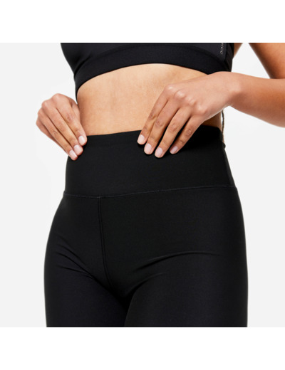Short Moulant Fitness Cardio Femme Noir