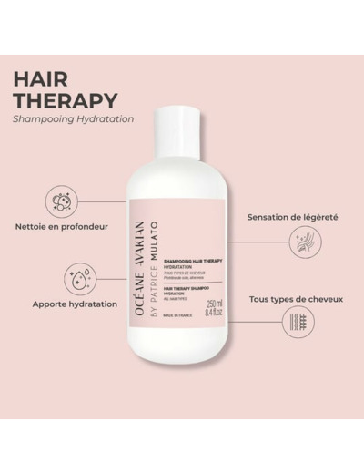 Shampooing hydratation Hair Therapy 250 ml