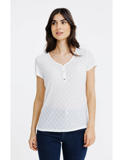 Tee-shirt uni manches courtes