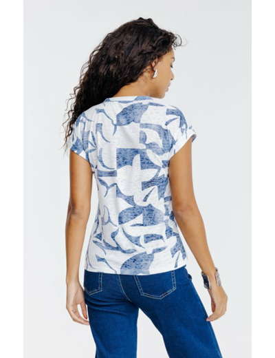 Tee-shirt imprimé manches courtes